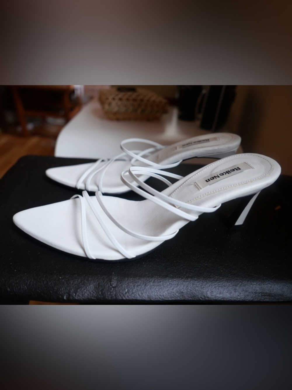 Reike Nen White Heels